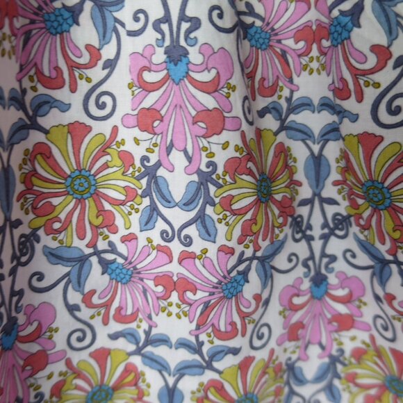 J.Crew x Liberty Honeysuckle Floral Print Blouse Size XXS - Picture 5 of 11